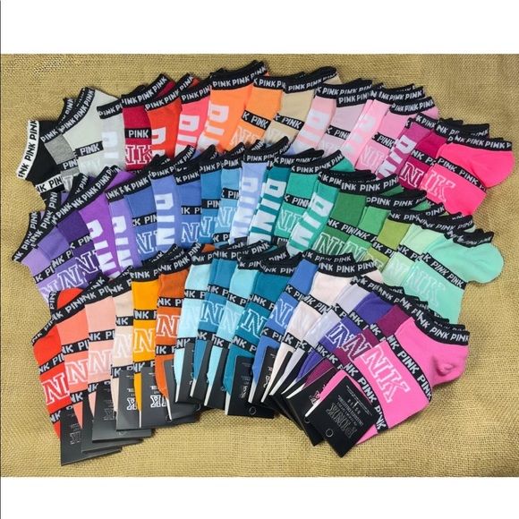 VS pink mystery lot socks - Picture 3 of 4